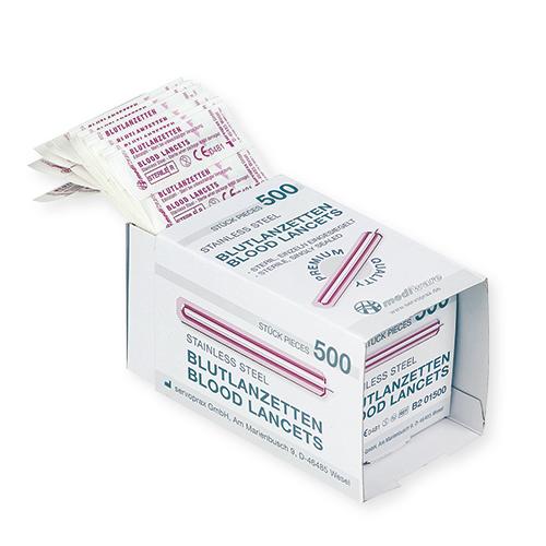 Blutlanzetten steril 500 Stück