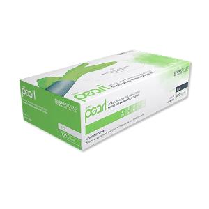 Lime Pearl Nitrilhandschuhe, puderfrei, Gr. L, 100 Stück