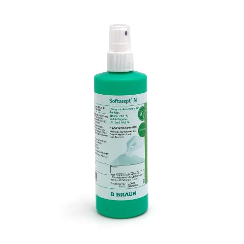 Softasept N Hautdesinfektion, farblos, 250 ml Sprühflasche