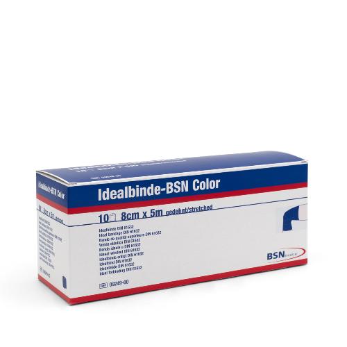 Idealbinde Color 5mx8cm blau, 10St Idealbinde Color 5mx8cm blau, 10St
