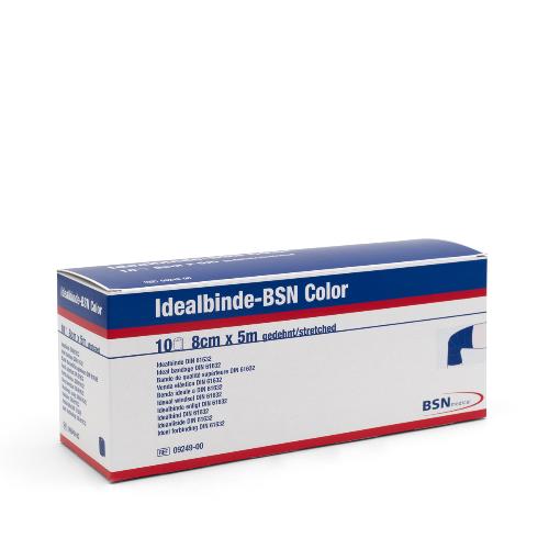 Idealbinde Color 5mx8cm blau, 10St