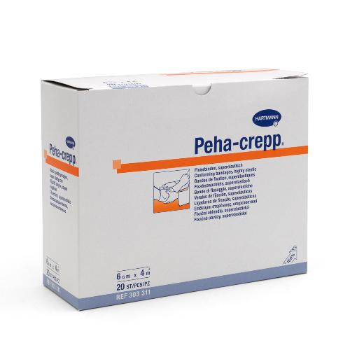 Peha-crepp Fixierbinde 4mx6cm, 20St Peha-crepp Fixierbinde 4mx6cm, 20St