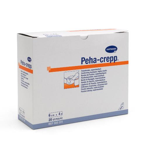 Peha-crepp Fixierbinde 4mx6cm, 20St