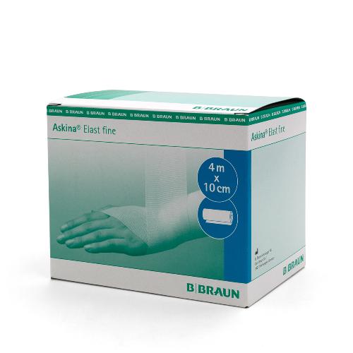Askina Elast fine Mullbind. 4mx10cm 20St Askina Elast fine Mullbind. 4mx10cm 20St