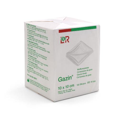 Gazin OP Kompressen 8f.unsteril,10x10cm100St. Gazin OP Kompressen 8f.unsteril,10x10cm100St.