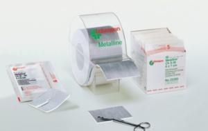 Metalline Kompressen 5x10cm, 1St Metalline Kompressen 5x10cm, 1St