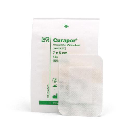 Curapor Wundverbände steril 7x5cm 100St Curapor Wundverbände steril 7x5cm 100St