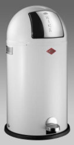Tretabfalleimer Kickboy weiß, 40L Tretabfalleimer Kickboy weiß, 40L