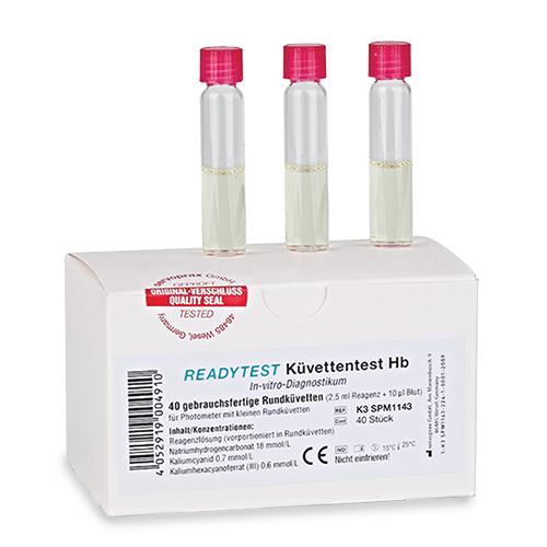 Readytest Rundküvetten Mini Typ HB, 40 Stück
