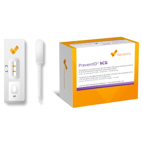 PreventID® hCG Schnelltest, 25Stk PreventID® hCG Schnelltest, 25Stk