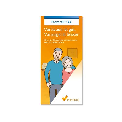 Faltblätter für Patiente PreventID CC, 1St Faltblätter für Patiente PreventID CC, 1St