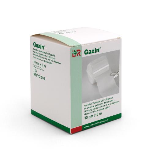 Gazin Verbandmull 5mx10cm, 1 Rolle