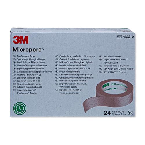 Micropore 1,25cmx9,1m hautfarben