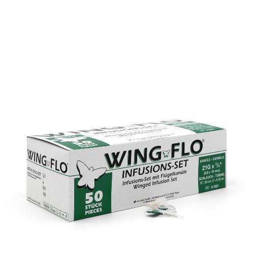 Wing-Flo® 21G 0,8x19mm grün 50Stk