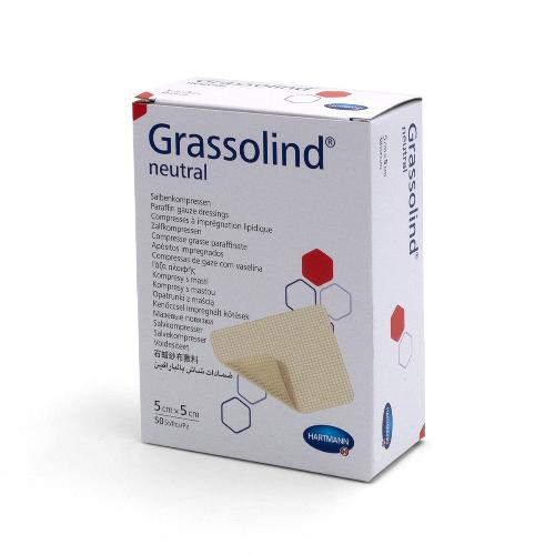 Grassolind neutral Kompr. 5x5cm, 50St Grassolind neutral Kompr. 5x5cm, 50St