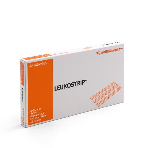 Leukostrip Wundnaht 102x 6,4mm 10x5St Leukostrip Wundnaht 102x 6,4mm 10x5St