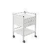 VARIOCAR 08/16 Basiswagen weiß, H: 70 cm, 2 Schubladen BxT: 49x45 cm