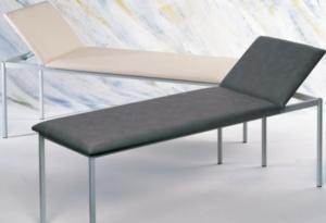 Untersuchungsliege, Polster weiß, 1St