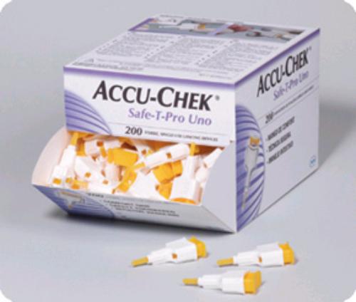 Accu-Chek Safe T Pro Uno 200St