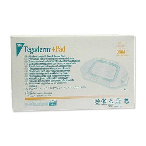 Tegaderm + Pad, Transparentwundverband, 6 x 10 cm, 50 Stück