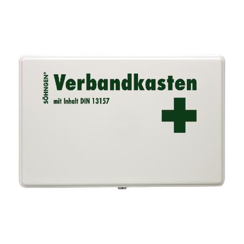 Verbandkasten KIEL, befüllt nach DIN 13 157, weiß, 1 Stück