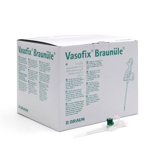 Vasofix® Braunüle G18 1,3x33mm grün/weiß 50Stk