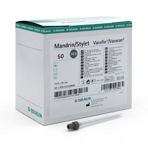Vasofix® Mandrin G16 1,7x50mm grau 50Stk