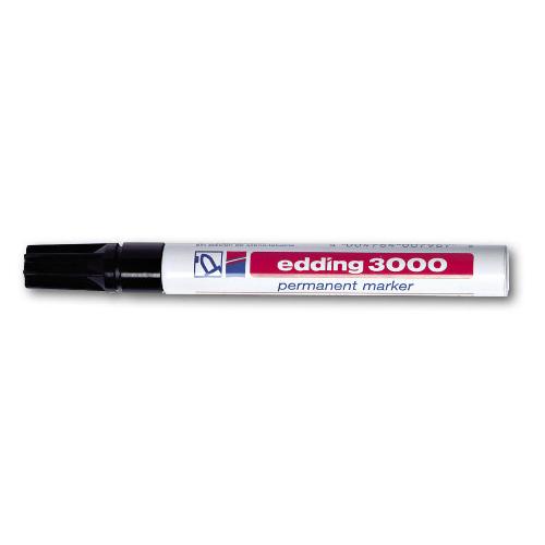 Edding 3000 Praxismarker schwarz, 1St