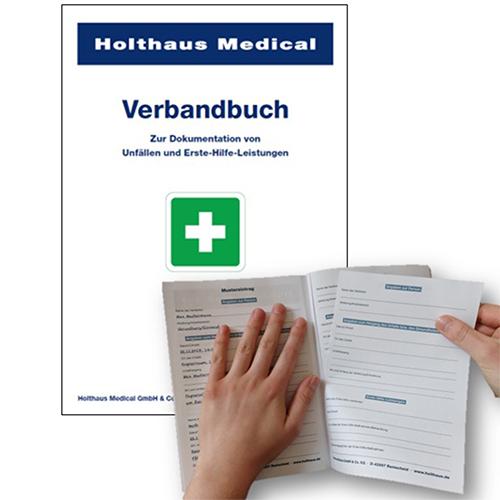 Verbandbuch DIN A5 n. BGI 50Blatt, 1St