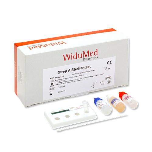 WiduMed Strep A Streifentest, 20 Stück