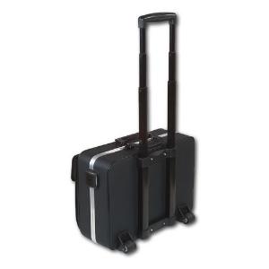 Arzttasche Nova Leder schwarz, mit Trolley, 1St