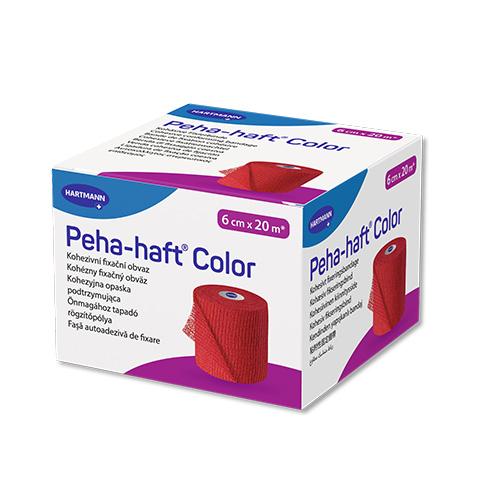 Peha-haft Color Fixierbinden,LF 6cmx20mrot 1Stk