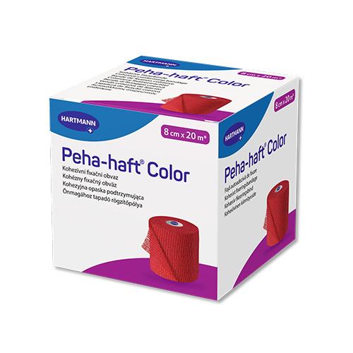 Peha-haft Color Fixierbinden, LF,8cmx20mrot 1 Stk