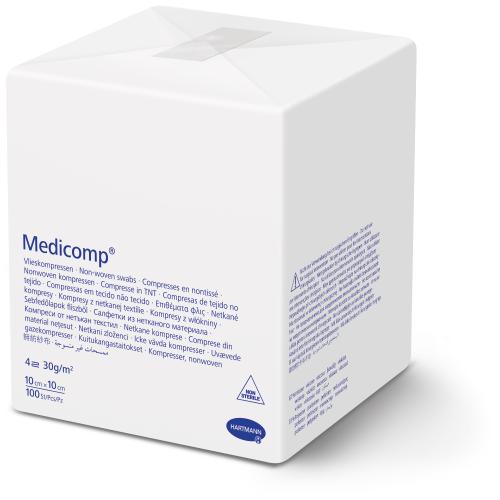 Medicomp unsteril 10x10cm, 100St