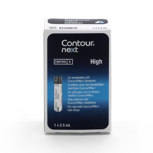 Contour NEXT Kontroll-Lösung hoch, 2,5ml