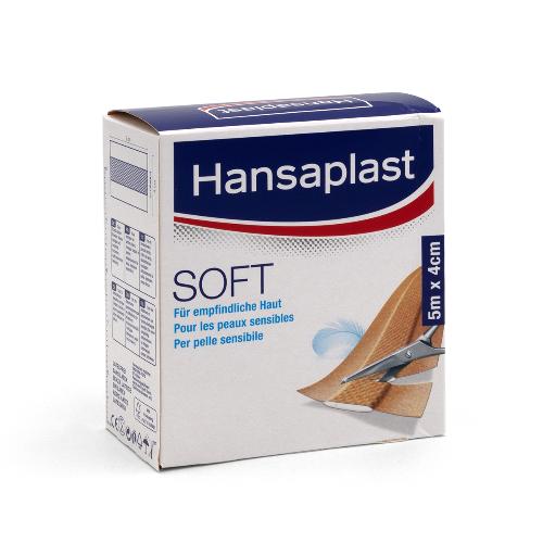 Hansaplast Soft 5mx4cm, 1St