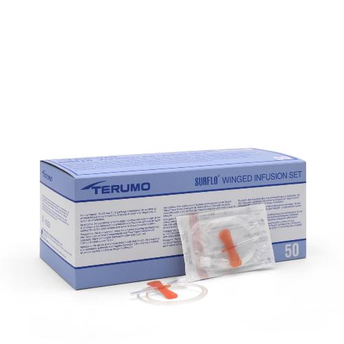 Surflo® 25G Ø0,5x19mm orange 50Stk Surflo® 25G Ø0,5x19mm orange 50Stk