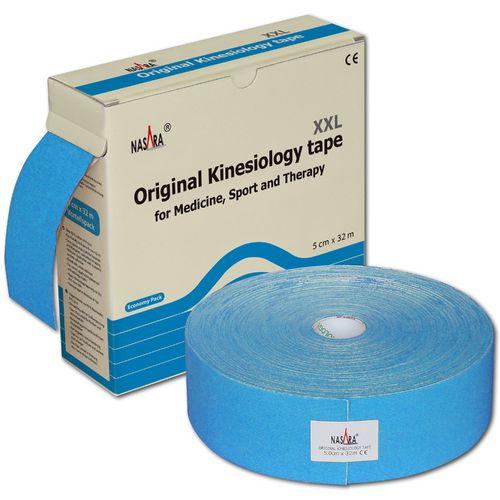 Nasara Kine Tape 5cmx32m blau, 1St