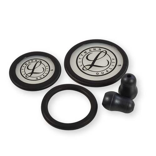 Littmann Stethoskop Ersatzteil-Set, Classic III, Cardiology IV und CORE, schwarz, 1 Set