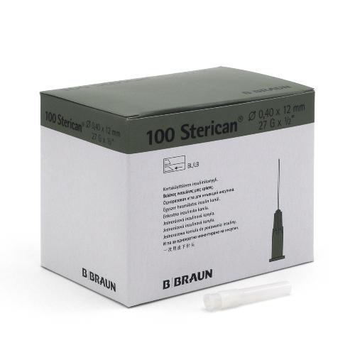Sterican® Kanüle G27x½ 0,4x12mm grau 100Stk