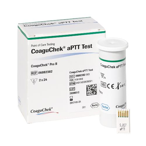 CoaguChek aPTT Teststreifen, 2x24St