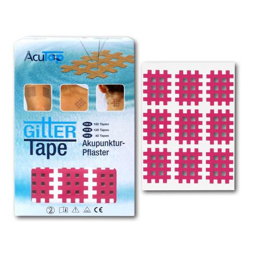 AcuTop Gitter Tape Type A pink, 180St