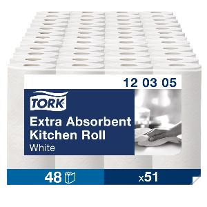 Tork Premium, Küchenrolle, extra saugfähig, 48Rl