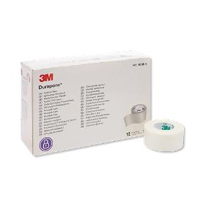 Durapore Kunstseidenpflaster, 2,5 cm x 9,1 m, Packung 12 Stück