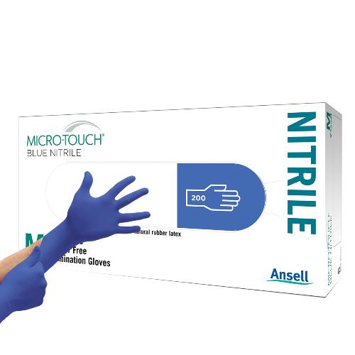 Micro Touch Blue Nitrile XS
