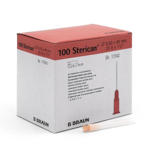 Sterican® Kanüle G25x1½ 0,5x40mm orange 100Stk