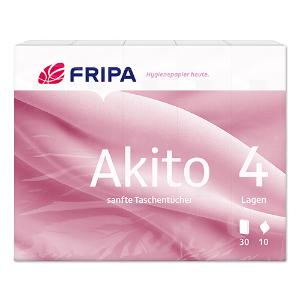 Akito Taschentücher, 4-lagig, 30 x 10 Stück