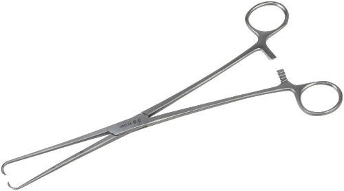 Kugelzange, Einmalinstrument aus Metall, steril, extra fein, Länge: 24 cm, 1 Stück