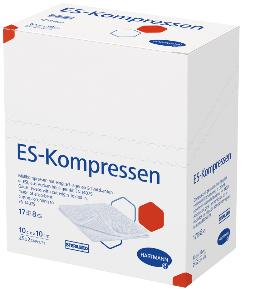 ES- Kompressen, unsteril 10 x 10 cm, Packung 100 Stück