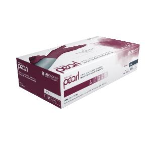 Burgund Pearl Nitrilhandschuhe, puderfrei, Gr. L, 100 Stück